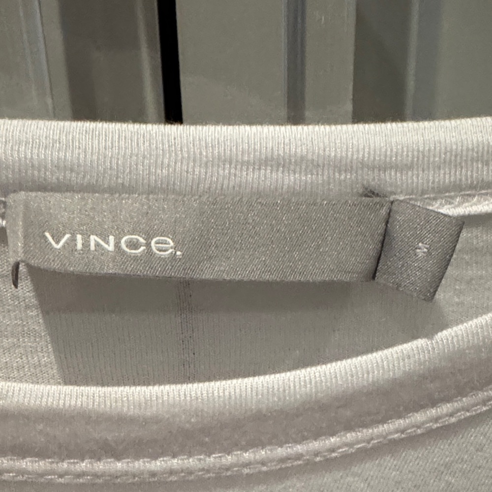 Vince White Short-Sleeve Tunic - Picture 3 of 4